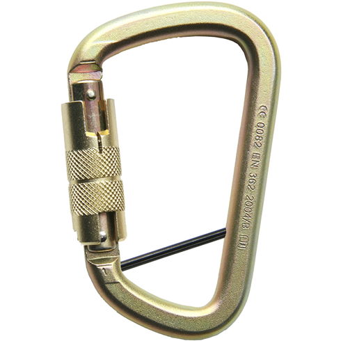 AZ017T Twist Lock Karabiner c/w Locking Pin