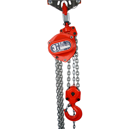 Elephant Chain Block Hoist 3 tonne, 3mtr to 30mtrs 