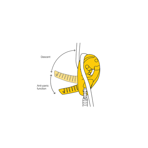 PETZL I'D L D200L0 Descender