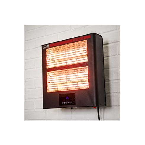 Sealey IR28 Infrared Quartz Heater Wall Mounting 2.8W/230V