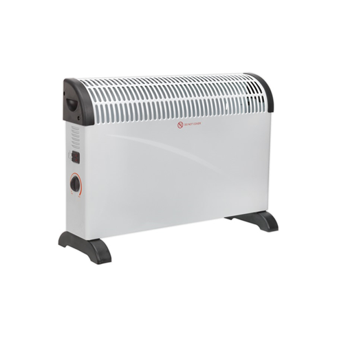 Sealey CD2005 Convector Heater 2000W/230V 3 Heat Settings Thermostat