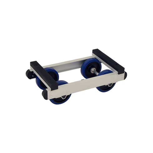 AluTruk PT1 Aluminium 550kg Piano Dolly with Fixed Rubber Wheels