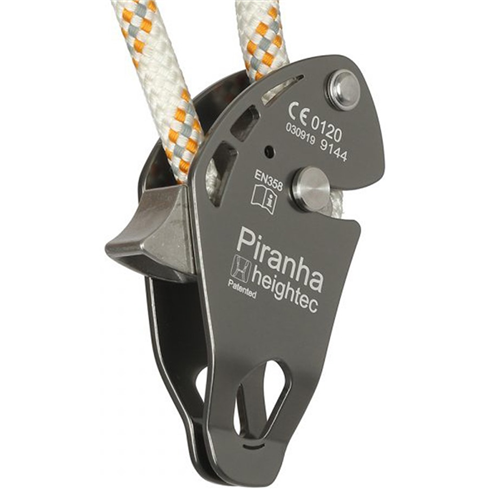 Heightec PIRANHA Adjustable Lanyard 2mtr, 3mtr, 5mtr - Screw Link & Safety Hook