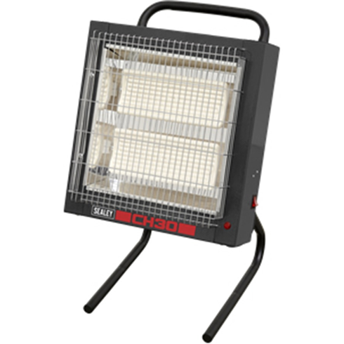 Sealey CH30 Ceramic Heater 1.4/2.8kW 230V