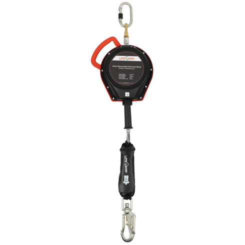 LifeGear Fall Arrest Block for Vertical/Horizontal Use – 7mtr, 10mtr, and 15mtr