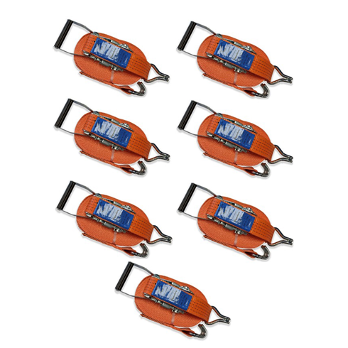 Spanset 50mm wide 5tonne Ratchet Strap 10mtr with Claw Hook (Box of 7)