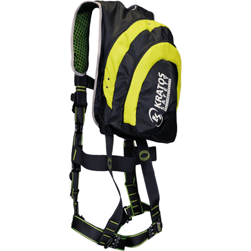 Kratos Safety FA1030501 ADVENTURE - The 2 In 1 Backpack & Harness