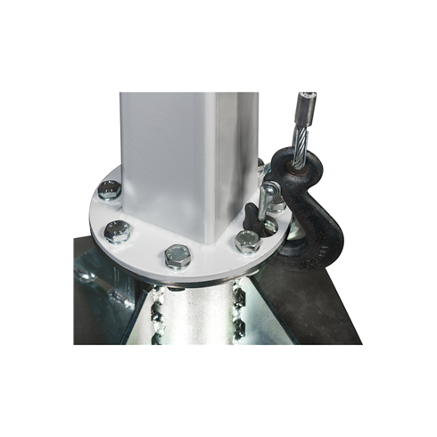 125kg SWL Lightweight Swivel Lifting Davit
