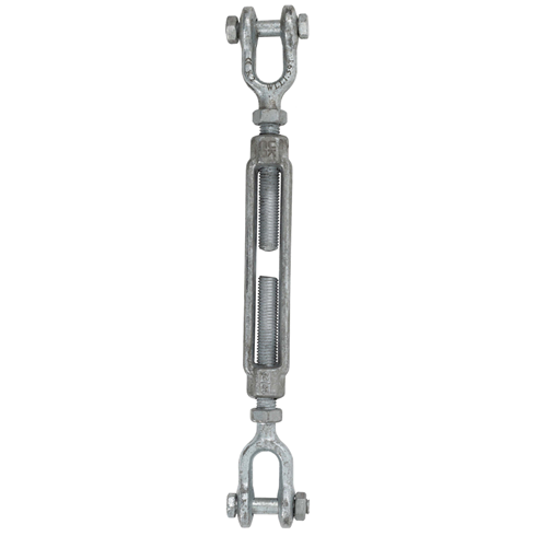 5/8" x 6" Galvanised Jaw/Jaw Turnbuckle WLL:1.59tonne