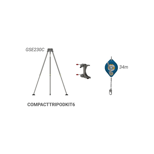 Globestock 34mtr G.Saver II Compact Tripod Kit 