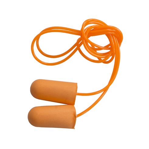 Pair of PU Corded Ear Plugs SNR:35dB