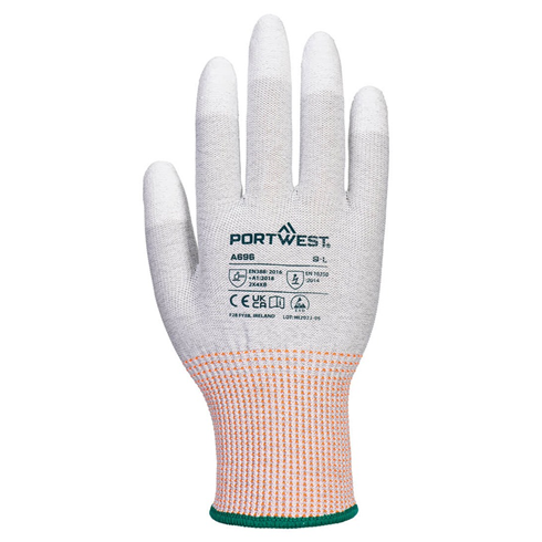 Portwest A696 LR13 ESD PU Fingertip Cut Glove (12pk)