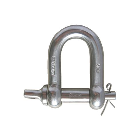 Cromox 0.63tonne Grade 60 Stainless Steel Dee Safety Shackle 