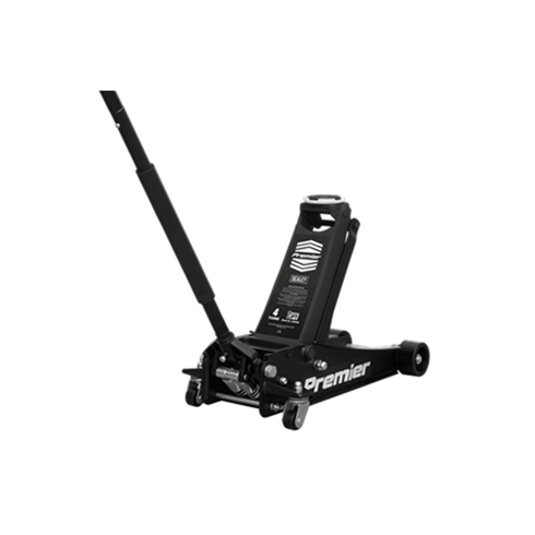 Sealey 4040AB 4tonne Low Profile Black Trolley Jack with Rocket Lift