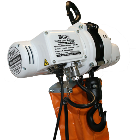 Electric hoist 500kg, 240 volt