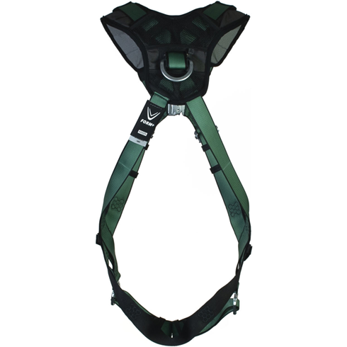 MSA V-FORM+ Padded 2-Point Quick Release Full Body Harness Bayonet Buckles