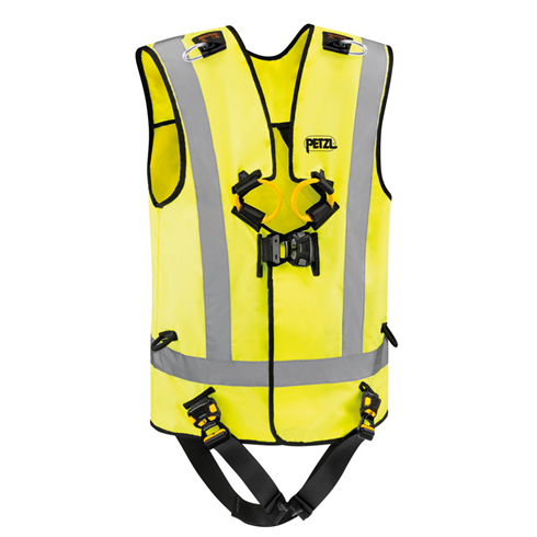 PETZL C73JFV NEWTON EASYFIT Hi-viz Fall Arrest Harness