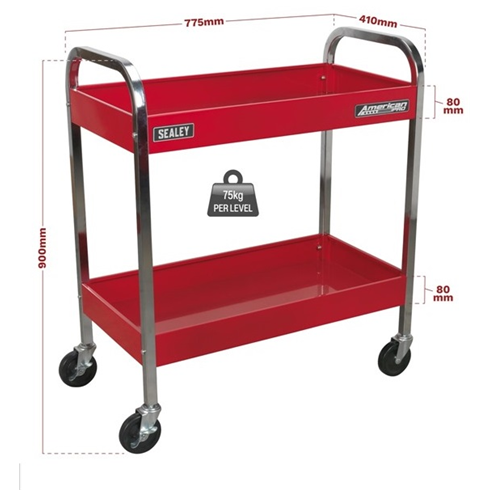 Sealey CX102 2-Level Heavy Duty Trolley