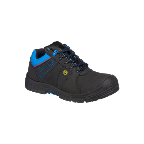 Portwest FD27 Black/Blue Compositelite Protector Safety Shoe S3 ESD HRO