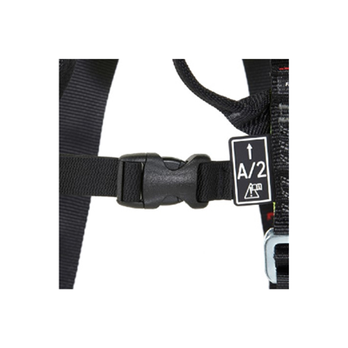 Miller H500 Industry Standard 2 Point Full Body Harness