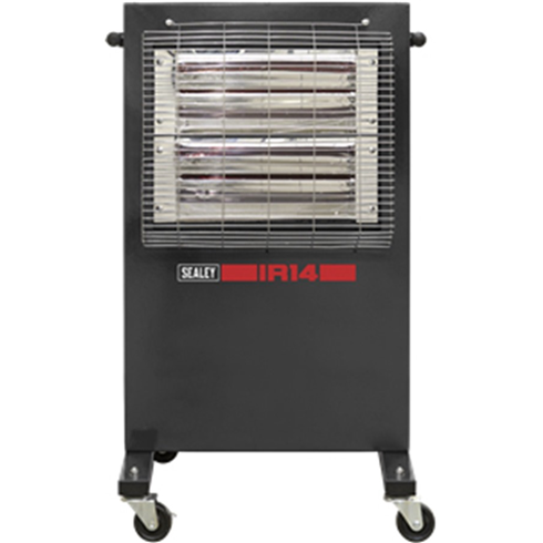 Sealey IR14 Infrared Cabinet Heater 1.4/2.8kW 230V