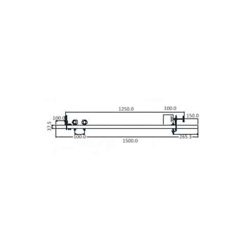 Kratos Safety FA6001500 Aluminium Door Anchor