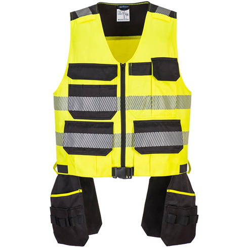 Portwest 308 Hi-Vis Class 1 Tool Vest