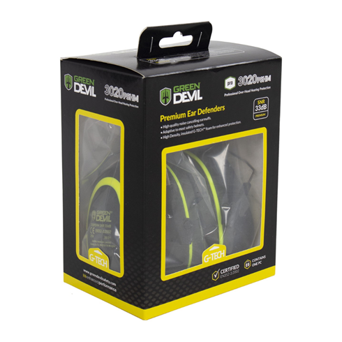 Premium Clip On Ear Defenders - SNR 33dB