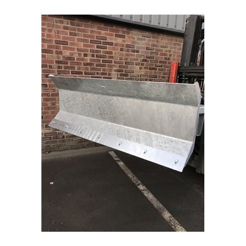 Fork Mounted Snow Plough Attachment 1250mm Blade Width