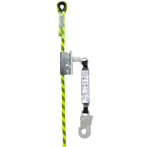 Vertical Safety Line With Locking Fall Arrester, Lengths From 3m - 100m