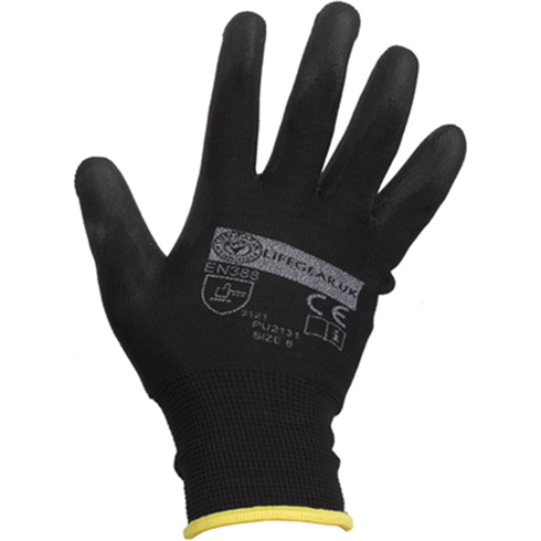 Black Nitrile Engineering Gloves