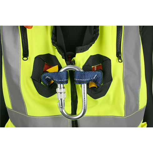 High Visibility Jacket Safety Harness Elasticated With Quick Release Buckles