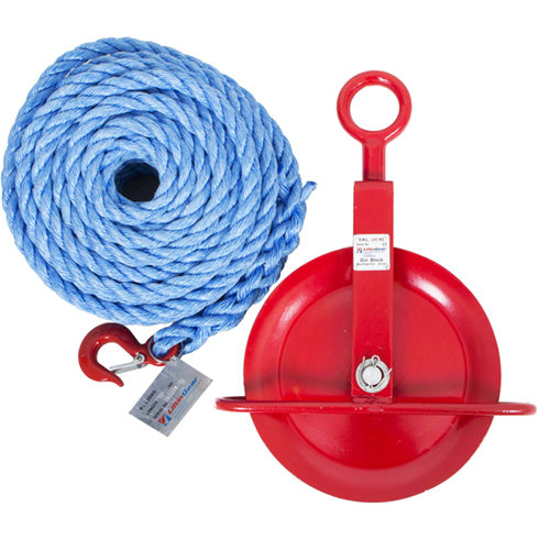 Liftingear Gin Wheel and Ropes 