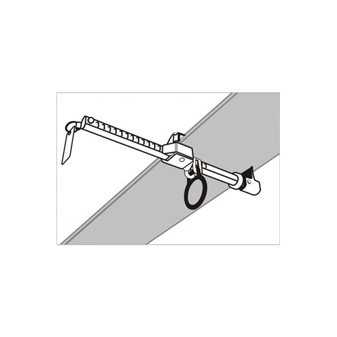 Kratos Safety FA6000800 Aluminium Beam Anchor 100-330mm