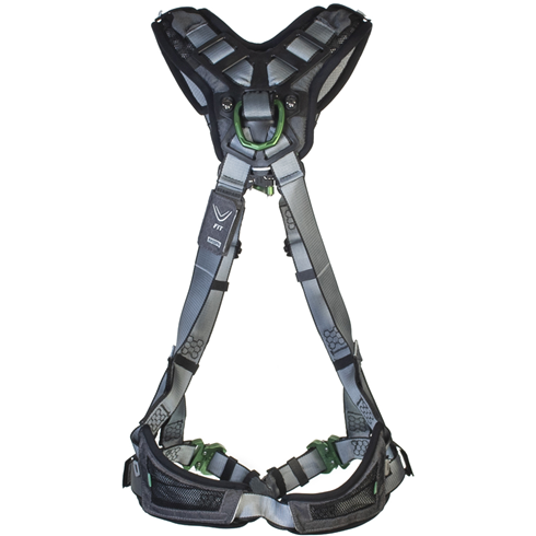 MSA V-FIT 2-point Full Body Harness with Shoulder and Leg Padding
