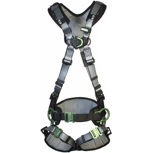 MSA V-FIT Multi-purpose Harness, Shoulder and Leg Padding with Waist Belt