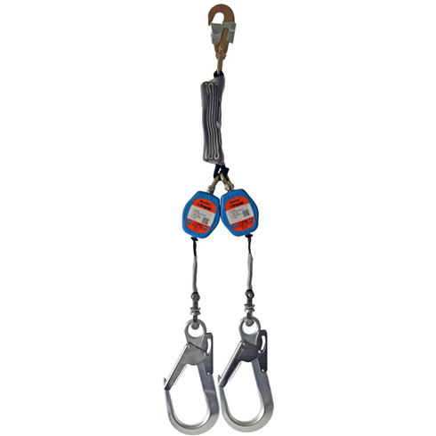 Tractel Blocfor 1.8B DUO 150kg Twin Self Retracting Lanyard