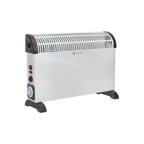 Sealey CD2005TT Convector Heater 2000W/230V with Turbo, Timer & Thermostat