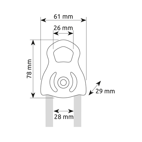 CAMP Tethys 13mm Pulley
