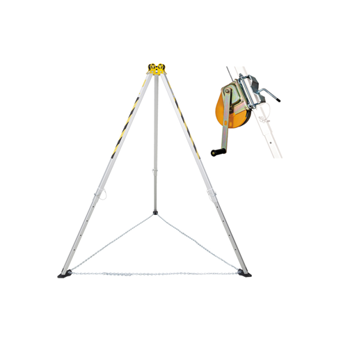 Lightweight Tripod and 25mtr Winch for Rescue and Confined Space work