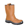 Portwest FW12 Tan Steelite Rigger Boot S1P CI HRO