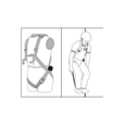 Kratos FA1090100 Suspension Trauma Relief Strap