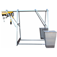 Builders Gantry Hoist 300kg 110volt package