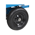 1tonne Heavy Duty Site Trolley c/w Pneumatic Tyres