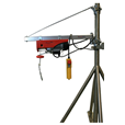 Electric Wire Rope Hoist 125kg, 240 volt x 18mtr HOL