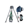 Abtech Safety CST8KIT Confined Space Tripod Kit with 30mtr Fall Arrest Recovery Winch & Rescue Harness