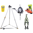 Kratos Safety Confined Space Rescue Kit c/w 20mtr Fall Arrester with Recovery Winch, Gas Detector, Breathing Apparatus & Harness..