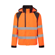 Portwest CD860 WX2 Eco Hi-Vis Rain Jacket Orange/Black