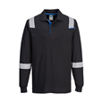 Portwest FR711 WX3 Flame Resistant Long Sleeve Polo 