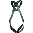 MSA V-FORM 2-point Quick Release Full Body Safety Harness Bayonet Buckles